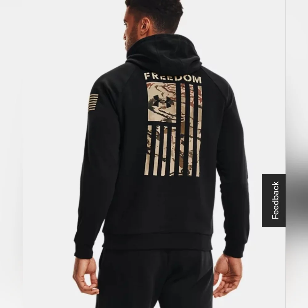 Under Armour Freedom Hoodie-New with tags - Picture 2 of 4